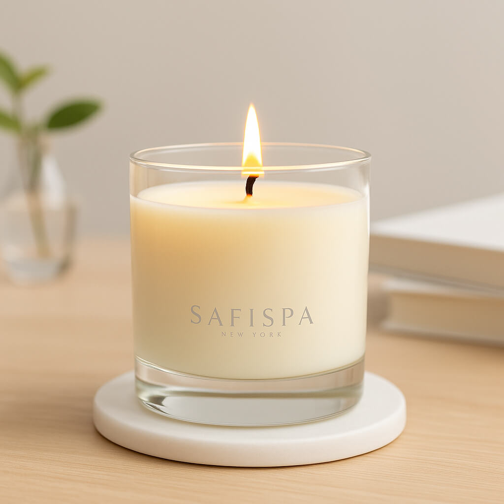Freesia & Pear Soy Candle for Spa-Like Serenity