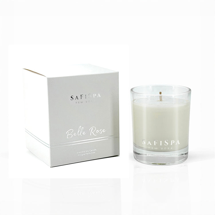 Scented Candle Belle Rose By SaFiSpa