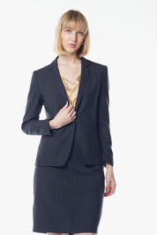 Wool Dark Grey Blazer