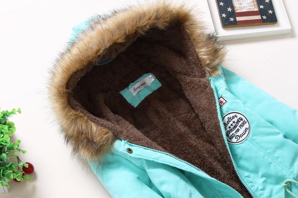 Hooded Medium-Long Casual Parka