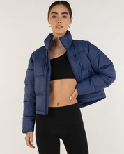 On the Go Puffer Convertible Jacket Vest